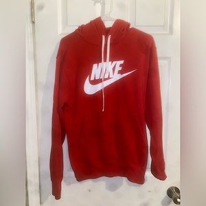 Small never used red Nike hoodie